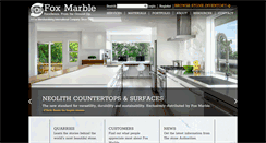 Desktop Screenshot of fox-marble.com